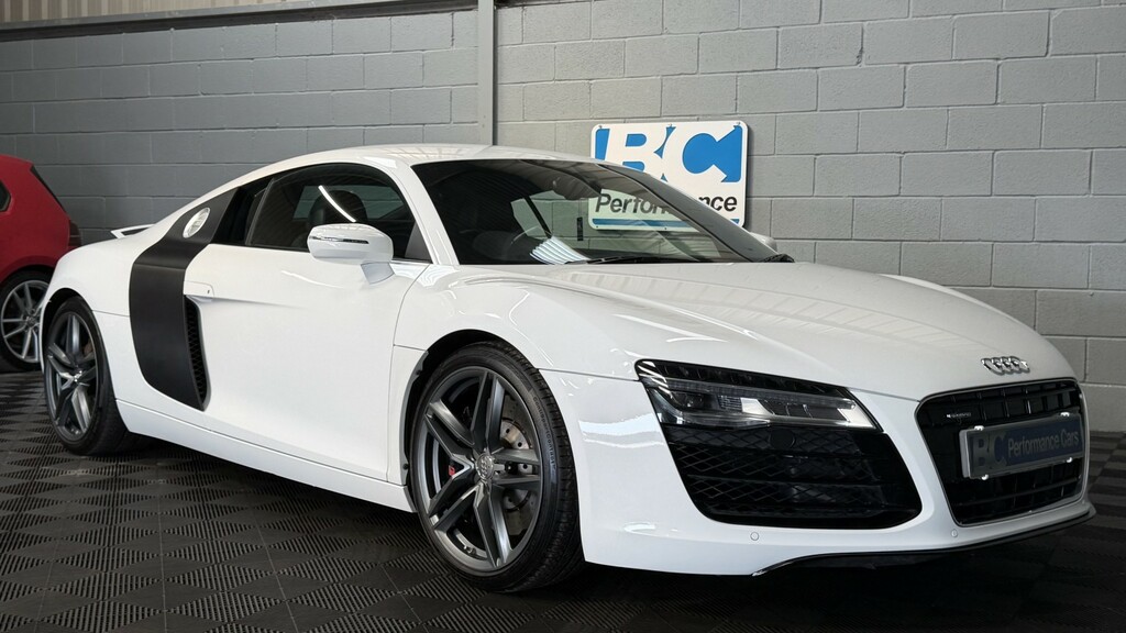 Audi R8 Coupe 4.2 Fsi V8 201313 White #2