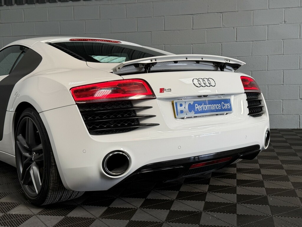 Audi R8 Coupe 4.2 Fsi V8 201313 White #5