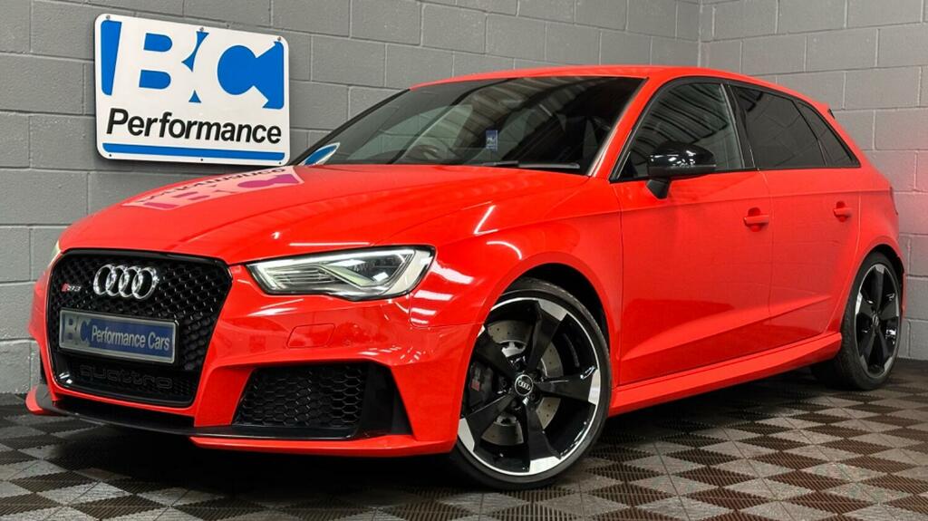 Audi RS3 Rs 3 Sportback Nav Quattro S-a Red #25