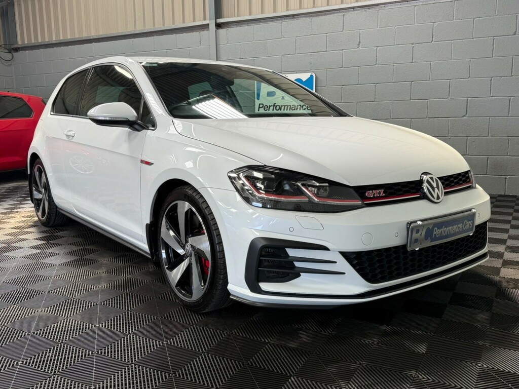 Volkswagen Golf 2.0 Tsi Gti Performance White #2