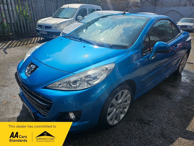 Peugeot 207 CC 1.6 Hdi Gt Blue #3
