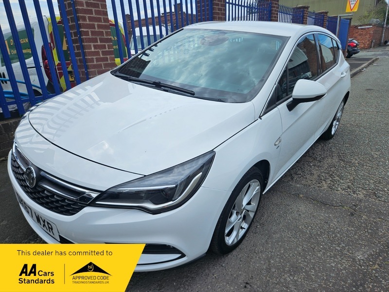 Vauxhall Astra 1.4 Turbo Sri DK67WXR White #3