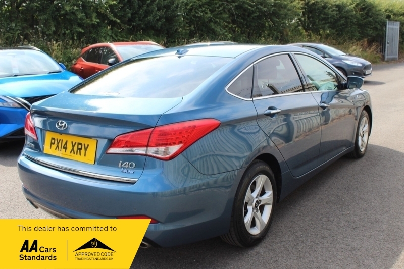 Hyundai I40 1.7 Crdi Style Blue Blue #4