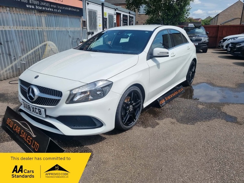 Mercedes-Benz A Class A 180 Amg Line White