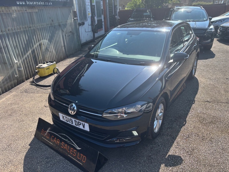 Volkswagen Polo Se Tsi Dsg Black #2