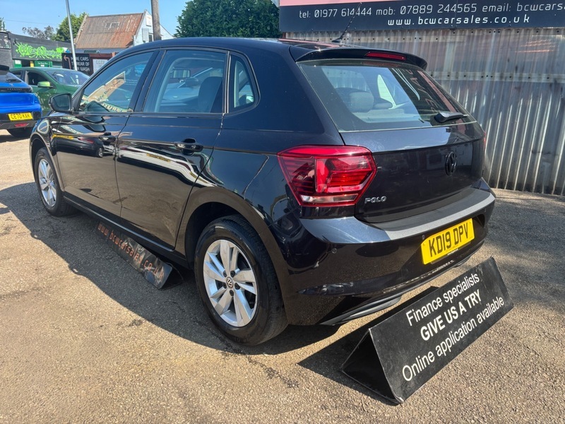 Volkswagen Polo Se Tsi Dsg Black #4