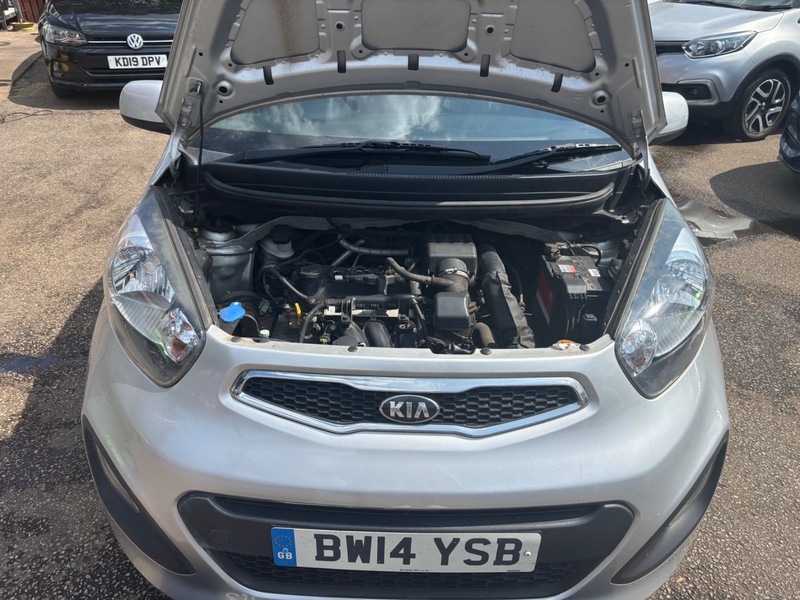 Kia Picanto Hatchback White #10