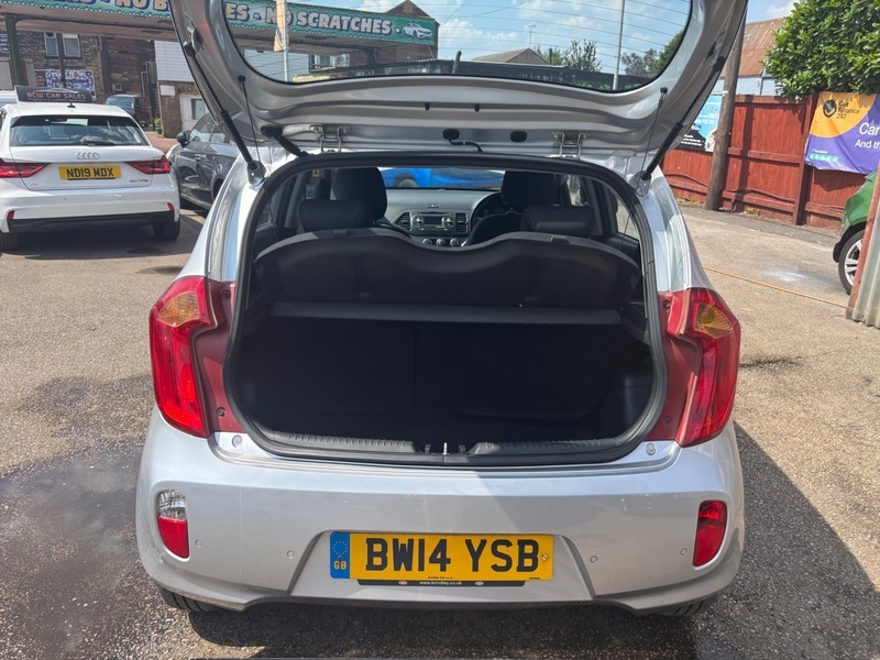 Kia Picanto Hatchback White #11
