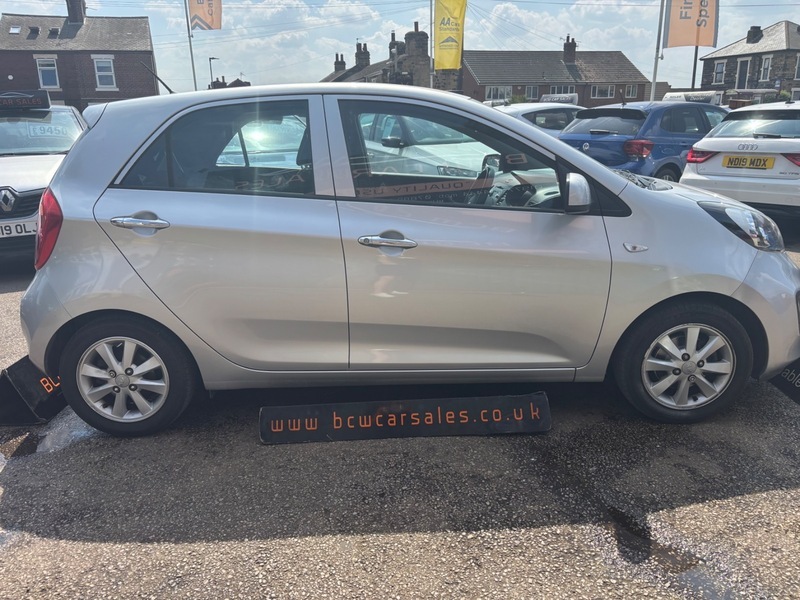 Kia Picanto Hatchback White #8