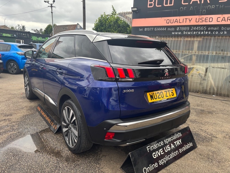 Peugeot 3008 Puretech S S Gt Blue #6