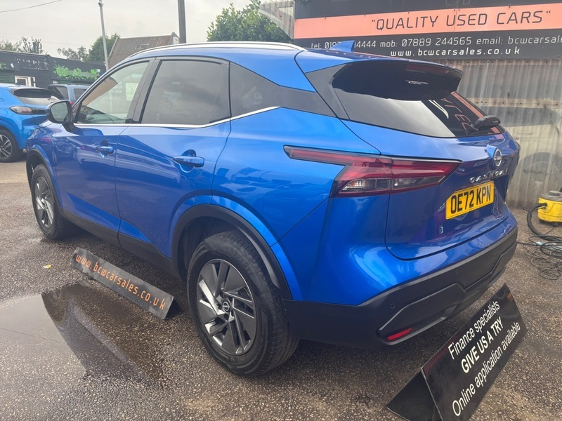 Nissan Qashqai Dig-t Acenta Premium Blue #3