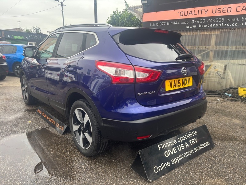 Nissan Qashqai N-tec Plus Dig-t Blue #4