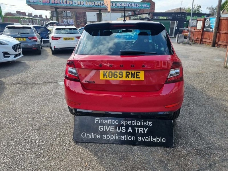 Skoda Fabia Monte Carlo Tsi Red #2