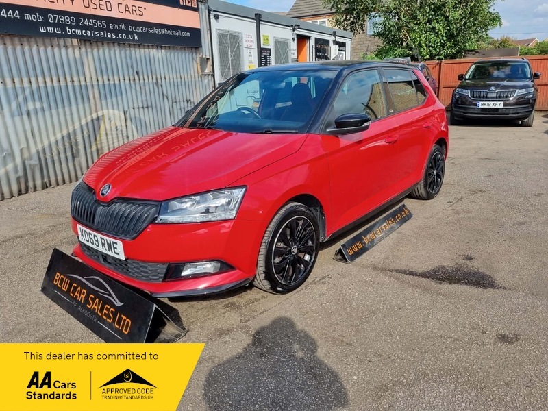 Skoda Fabia Monte Carlo Tsi Red