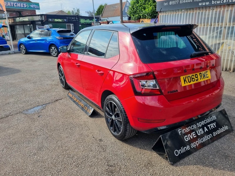 Skoda Fabia Monte Carlo Tsi Red #4