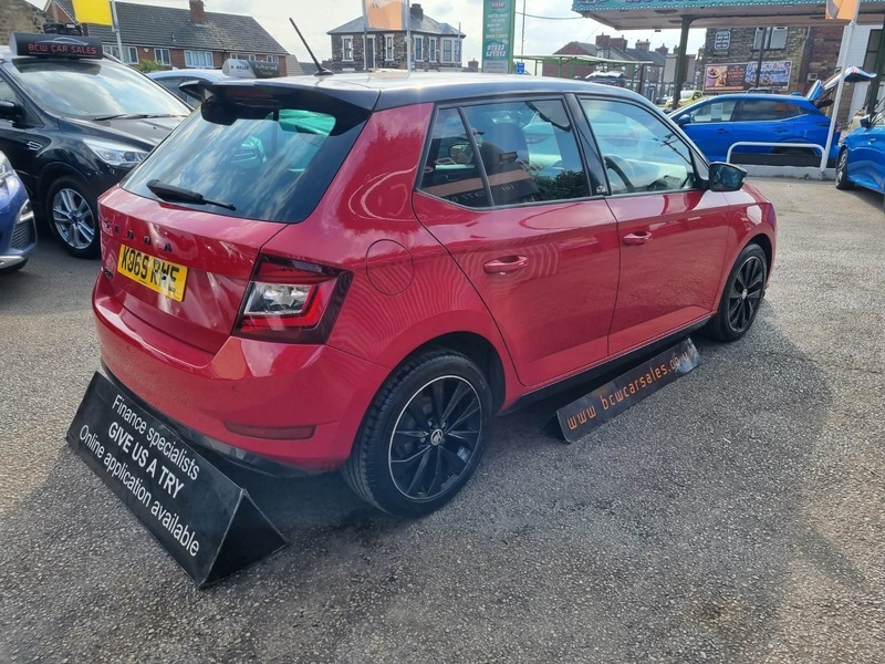 Skoda Fabia Monte Carlo Tsi Red #5