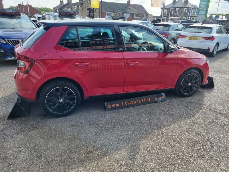 Skoda Fabia Monte Carlo Tsi Red #3