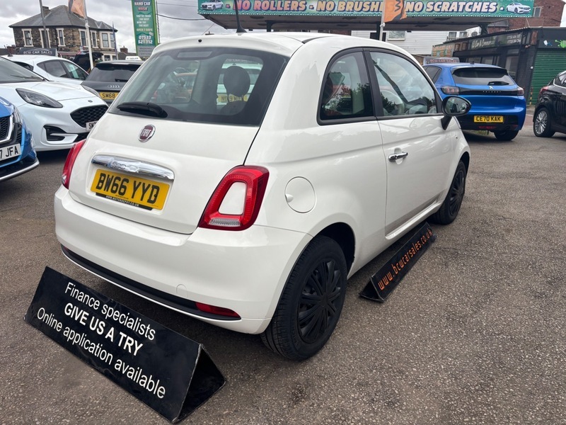 Fiat 500 Pop White #6