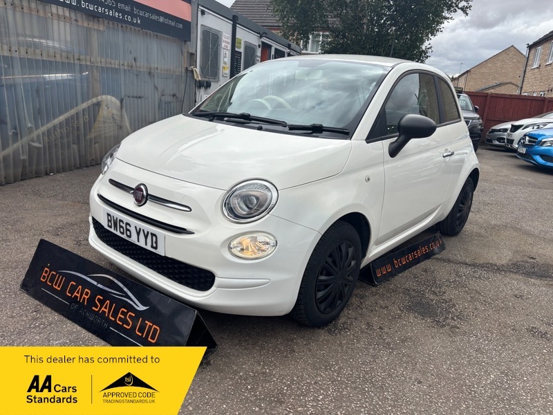 Fiat 500 Pop White