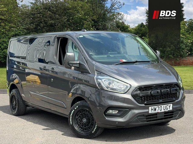 Ford Transit Custom 2.0 320 Ecoblue Limited Crew Van L2 H1 Euro 6 HW70UGY Grey