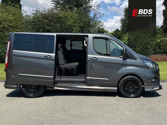 Ford Transit Custom 2.0 320 Ecoblue Limited Crew Van L1 H1 Euro 6 Ss FP69EUO Grey #2