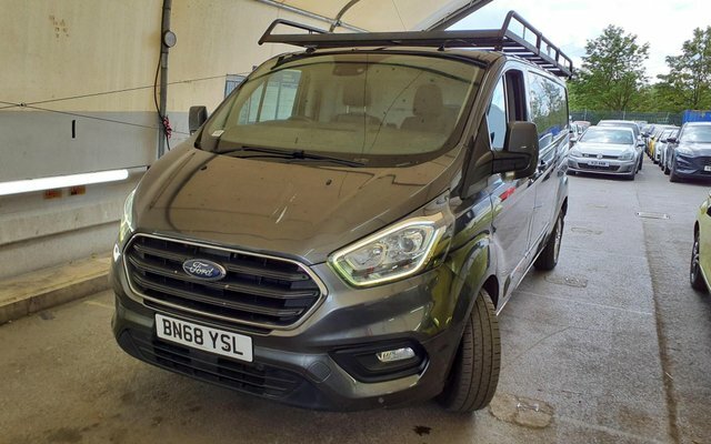 Ford Transit Custom 2.0 300 Ecoblue Limited L2 H1 Euro 6 BN68YSL Grey #2