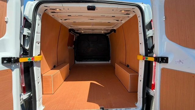 Ford Transit Custom 2.0 300 Ecoblue Leader L2 H1 Euro 6 Ss YP72FYU White #6