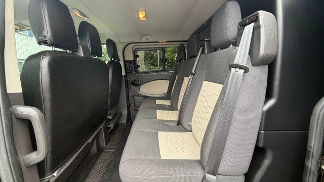Ford Transit Custom 460 Tdci 125 L4h3 Trend 17 Seat Bus High Roof Drw Silver #19