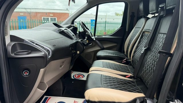 Ford Transit Custom 460 Tdci 125 L4h3 Trend 17 Seat Bus High Roof Drw Silver #27