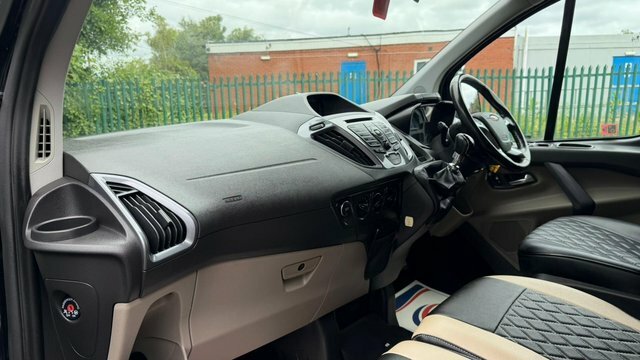 Ford Transit Custom 460 Tdci 125 L4h3 Trend 17 Seat Bus High Roof Drw Silver #36