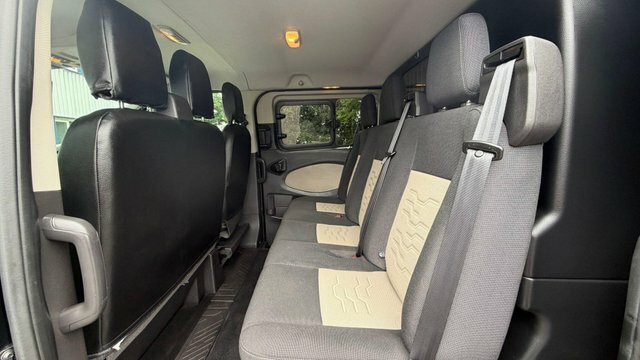 Ford Transit Custom 460 Tdci 125 L4h3 Trend 17 Seat Bus High Roof Drw Silver #21