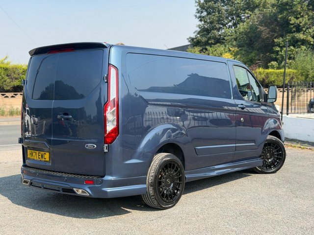 Ford Transit Custom 2.0 280 Ecoblue Limited L1 H1 Euro 6 Ss HK71EWC Blue #4