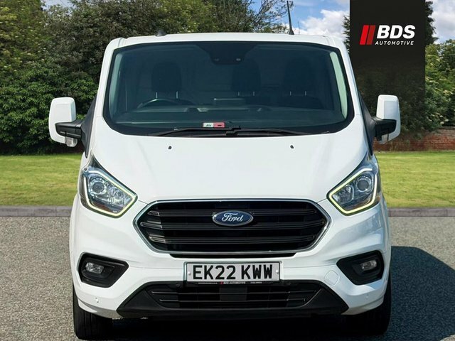 Ford Transit Custom 2.0 300 Ecoblue Limited L1 H1 Euro 6 Ss White #3