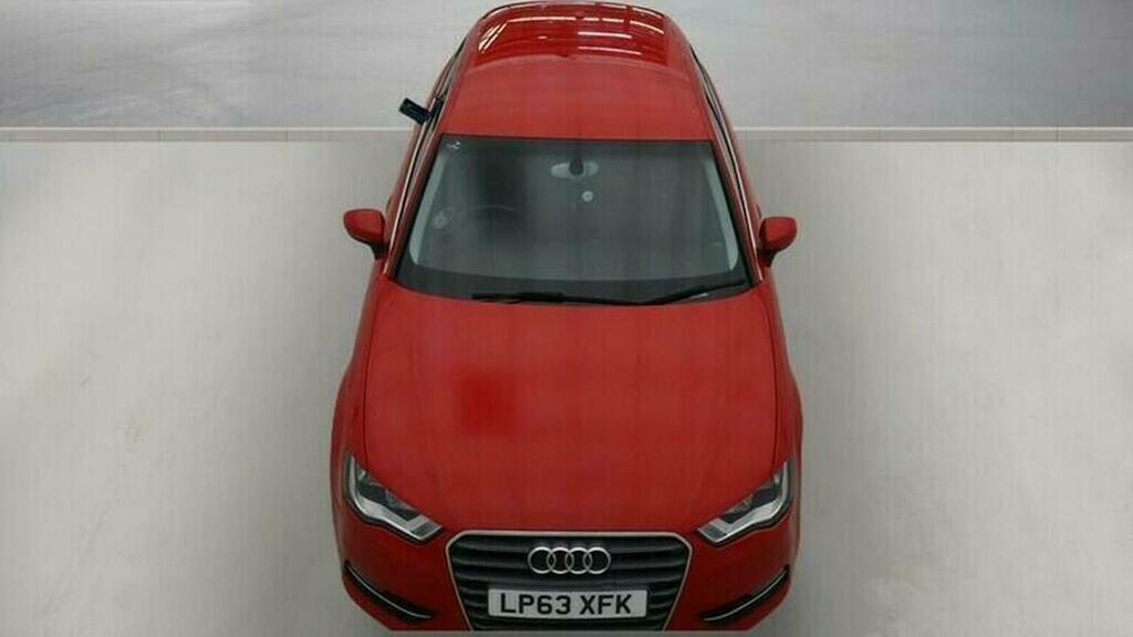 Audi A3 Hatchback 2.0 Tdi Sport Sportback Euro 5 Ss LP63XFK Red #6