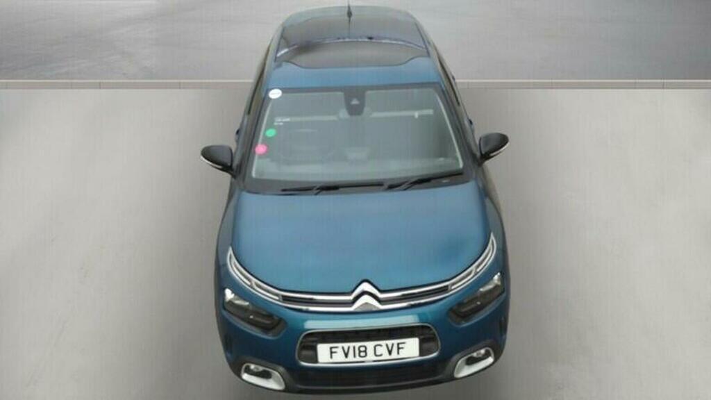 Citroen C4 Cactus Hatchback 1.2 Puretech Flair Euro 6 Ss 201 FV18CVF Blue #6