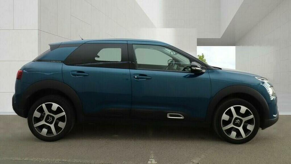 Citroen C4 Cactus Hatchback 1.2 Puretech Flair Euro 6 Ss 201 FV18CVF Blue #5