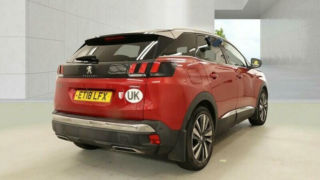 Peugeot 3008 Suv 1.5 Bluehdi Gt Line Premium Eat Euro 6 Ss 5 ET18LFX Red #4