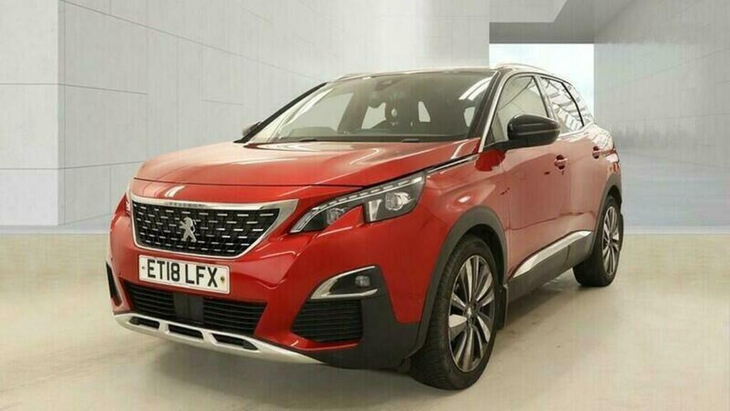 Peugeot 3008 1.5 Bluehdi Gt Line Premium Eat Euro 6 Ss Red #2