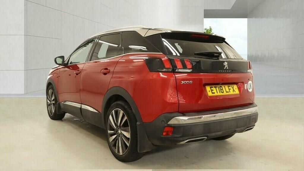 Peugeot 3008 Suv 1.5 Bluehdi Gt Line Premium Eat Euro 6 Ss 5 ET18LFX Red #3