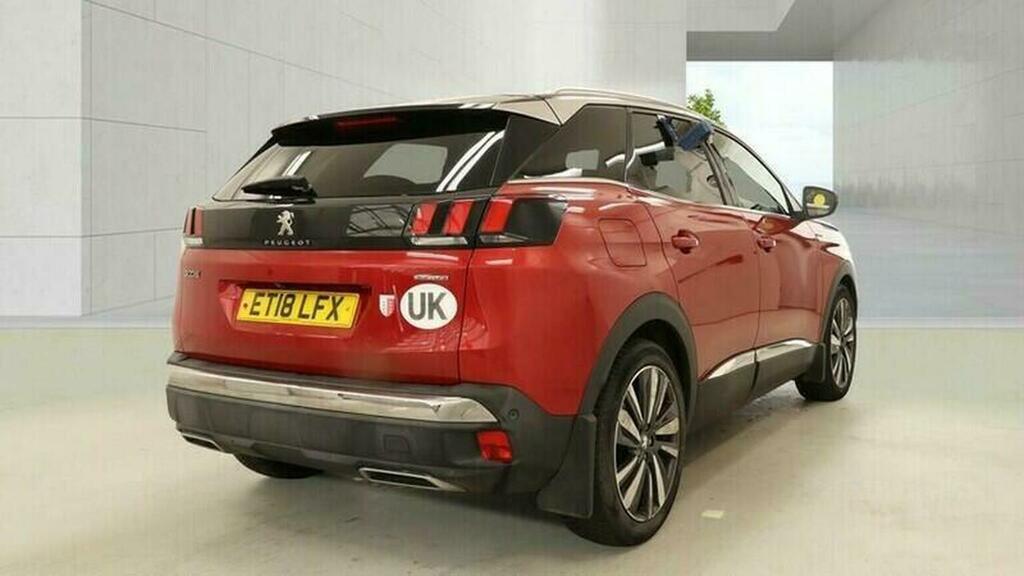 Peugeot 3008 1.5 Bluehdi Gt Line Premium Eat Euro 6 Ss Red #4