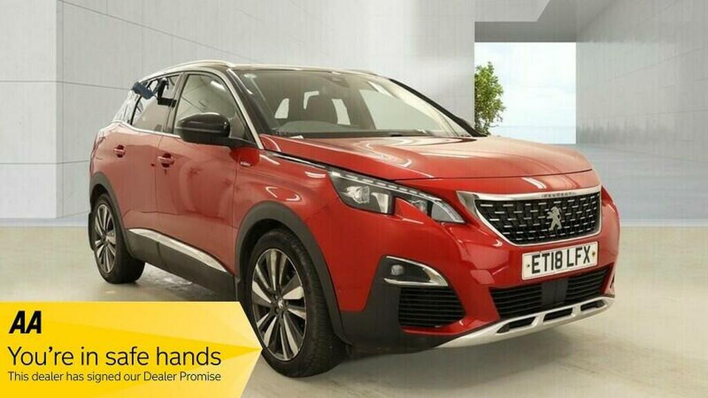 Peugeot 3008 Suv 1.5 Bluehdi Gt Line Premium Eat Euro 6 Ss 5 Red