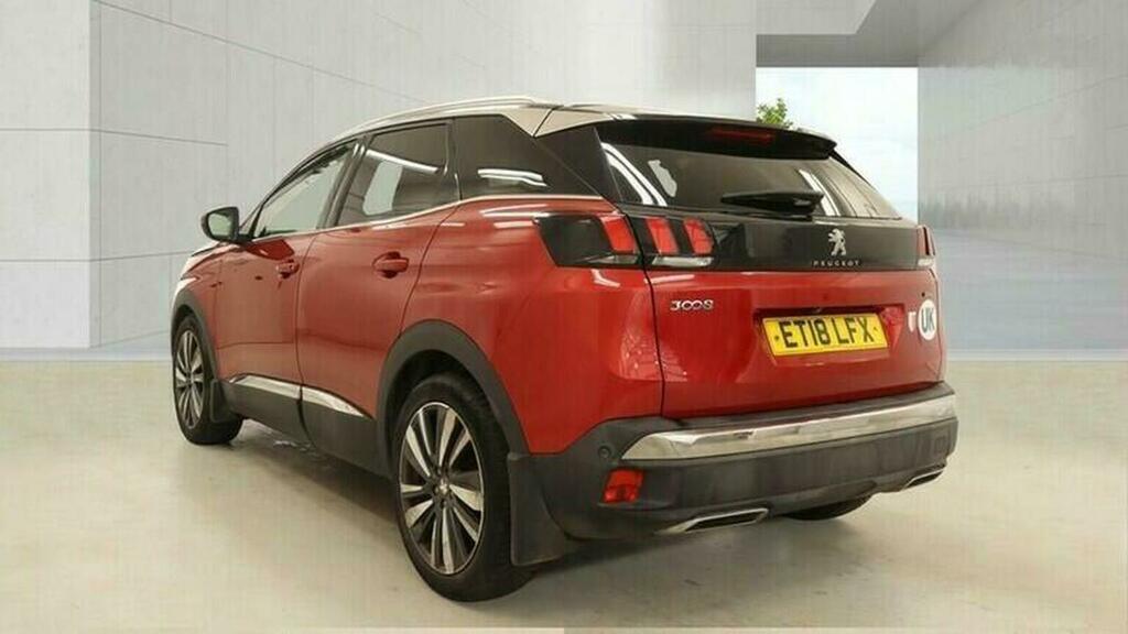 Peugeot 3008 1.5 Bluehdi Gt Line Premium Eat Euro 6 Ss Red #3