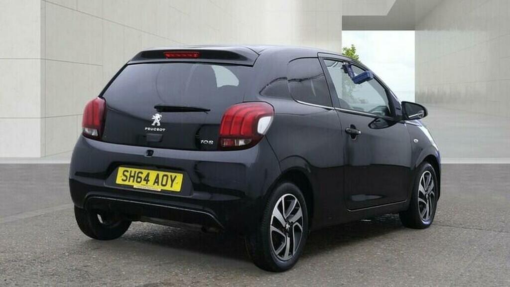 Peugeot 108 1.2 Vti Puretech Allure Euro 5 Black #4