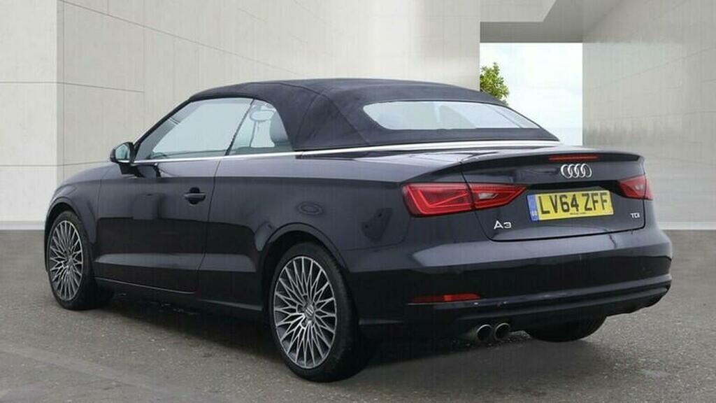 Audi A3 Cabriolet 2.0 Tdi Sport Euro 6 Ss Black #3