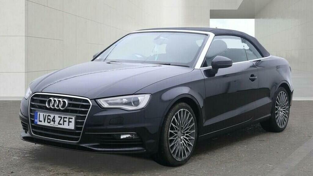 Audi A3 Cabriolet 2.0 Tdi Sport Euro 6 Ss Black #2