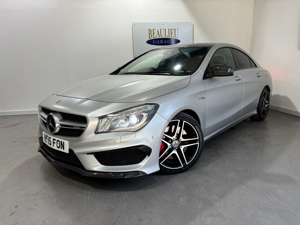 Mercedes-Benz CLA Class 2.0 Cla45 Amg Coupe Spds Dct 4Matic Euro 6 Ss 4 Silver