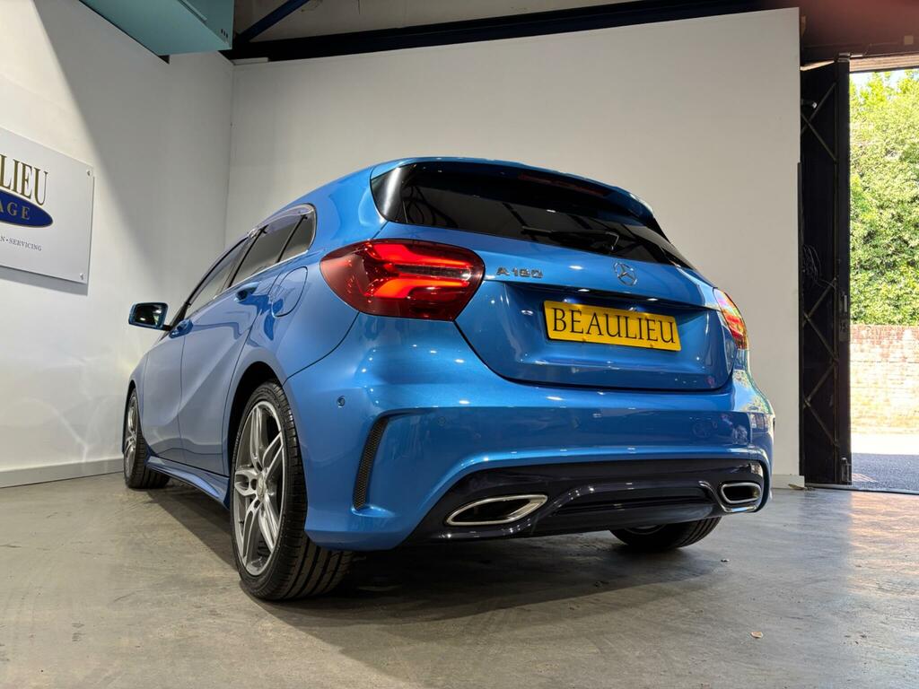 Mercedes-Benz A Class Amg Line Blue #2