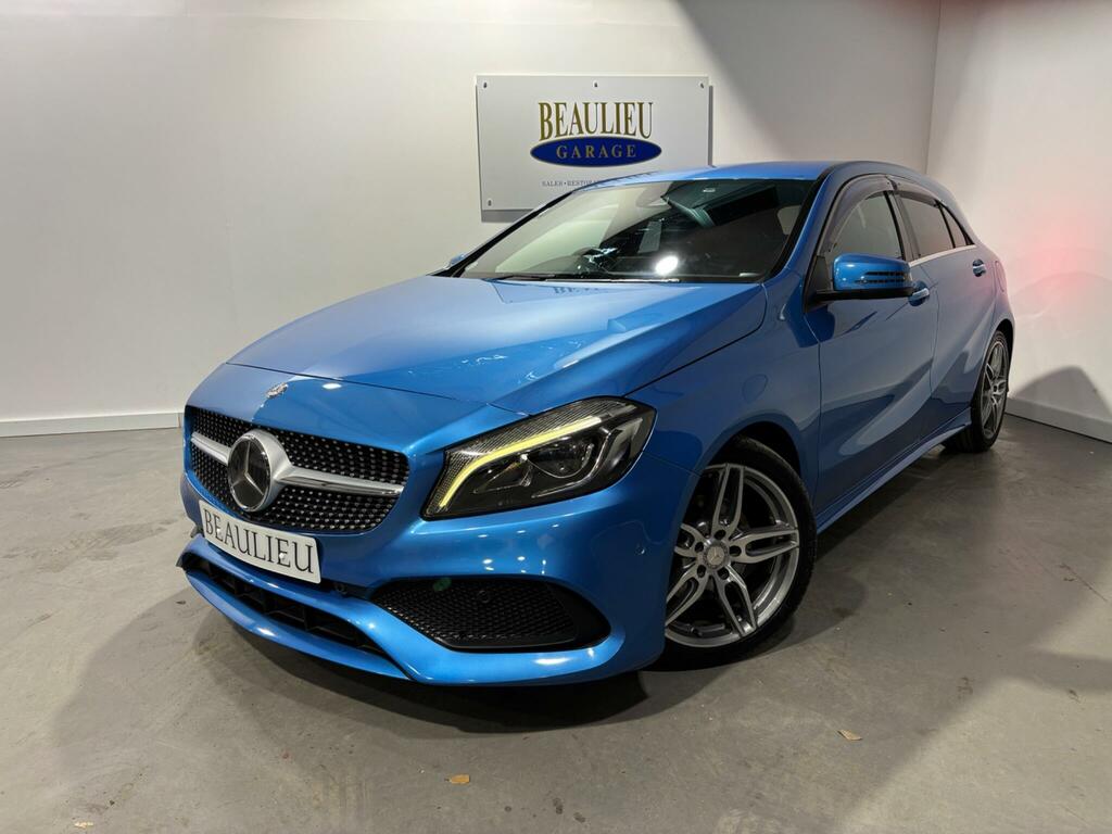 Mercedes-Benz A Class Amg Line Blue