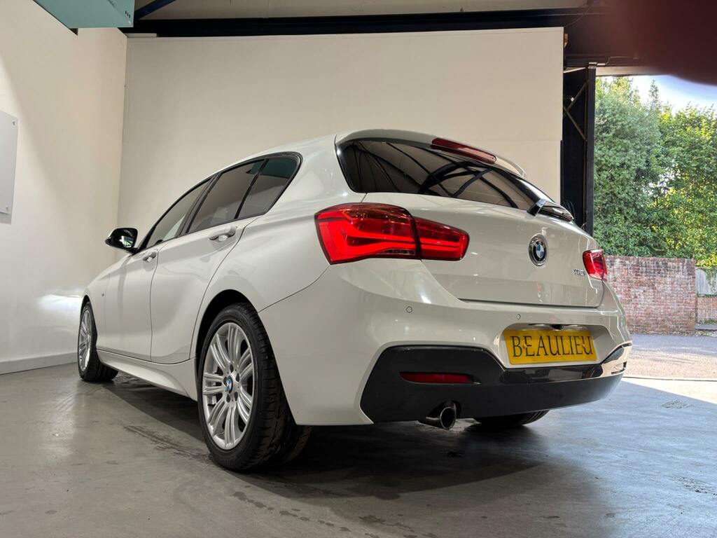 BMW 1 Series M Sport White #2