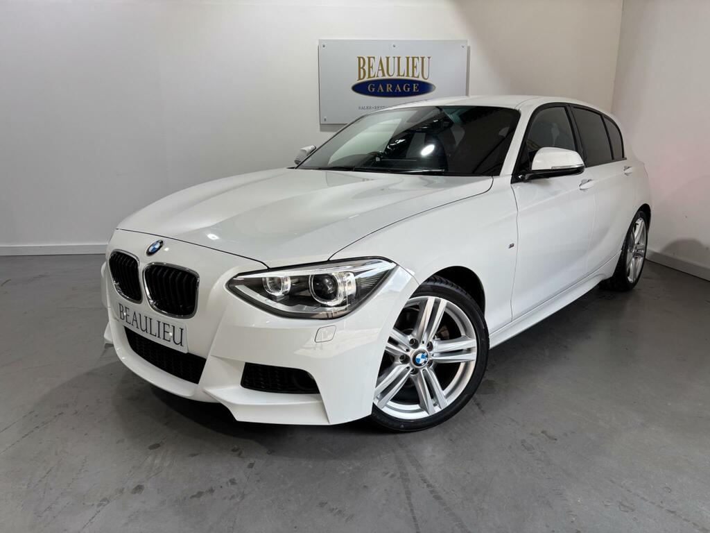 BMW 1 Series M Sport White